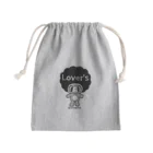 歌謡曲カフェLover'sのlovers アフロベアー Mini Drawstring Bag