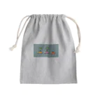 むんのやさいのきれはしカメくん Mini Drawstring Bag