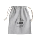 ama@スタンプクリエイターのamaロゴ 巾着袋 Mini Drawstring Bag