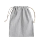 gommのgomm　ホワイトロゴ Mini Drawstring Bag