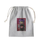 まこたろうの禁煙ガール Mini Drawstring Bag