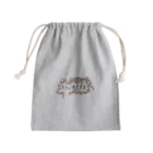 フランスピアノ山本のイラストたちの4G割引プラングッズ Mini Drawstring Bag