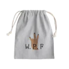 WakameleonのW.P.F 枠なし Mini Drawstring Bag