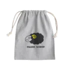 GodGorogoroの黒い羊 Mini Drawstring Bag