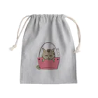 アート工房ほじゃひの猫にカバン Mini Drawstring Bag