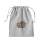 だいぷく。の画伯のくま。 Mini Drawstring Bag