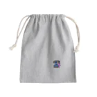 FMBT総合研究所の岩男と抱子 Mini Drawstring Bag