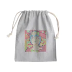 ヨシアキのスーツのお姉さん〜お茶目なポーズ〜 Mini Drawstring Bag