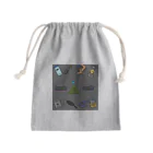 ハギナカＫＪのブッシュクラフトシリーズ Mini Drawstring Bag