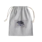 石ンロールのロックなアイテム　フローライト(藍) Mini Drawstring Bag