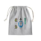 Tako＆Negi SUZURI支店のおのれコロナめ Mini Drawstring Bag