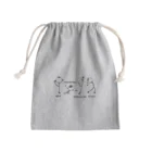 kottymarushopの棒人間君のスケーター Mini Drawstring Bag