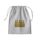 isaisaiisaaのビールくん Mini Drawstring Bag