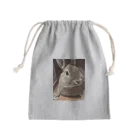 うさぎのお店.のうさぎのはんちゃん. Mini Drawstring Bag