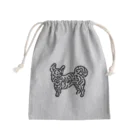 あきた あもうのいねいねイヌイヌるイヌれいねよ Mini Drawstring Bag