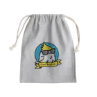 Cody the LovebirdのChubby Bird サングラスをかけたオカメインコ Mini Drawstring Bag