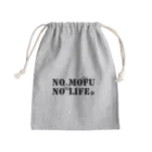 全日本モフモフ協会のモフ協「NO MOFU NO LIFE」 Mini Drawstring Bag