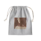 coronblanの物憂げなカノジョ(レトロ) Mini Drawstring Bag