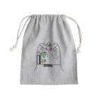 ねことこねこのはじまりました Mini Drawstring Bag