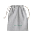 旅路ゆうのコロナニモマケズ エメラルドグリーン色 Mini Drawstring Bag