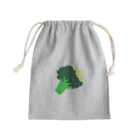 かぴばらのぶろこりー Mini Drawstring Bag