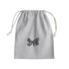 を、の蛾 Mini Drawstring Bag