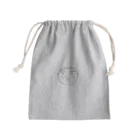 たかのおじさんの顔のイラストです Mini Drawstring Bag