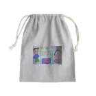 ねこの金魚すくい屋さん Mini Drawstring Bag