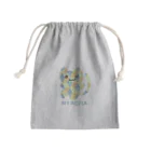 NYACHA&BOOCHAのさんかくガラガラにゃーちゃ、 Mini Drawstring Bag