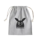 PETIT PARADE　小鳥遊すずめのデザイナーズ黒ウサA Mini Drawstring Bag