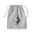 ネコの理不尽のつめあとをのこせ！ Mini Drawstring Bag