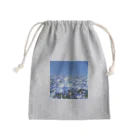 心メロンのネモフィラブルー💙 Mini Drawstring Bag