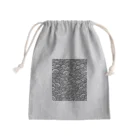 hr29のパターン　波？羽毛？ Mini Drawstring Bag