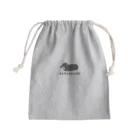 りこ＠ミニチュアダックスフンドの毛虫犬ブラックタン Mini Drawstring Bag