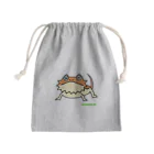 sansan-shopのふとあごのひげとかげ Mini Drawstring Bag