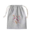 kotyae★roomの赤い金魚たち Mini Drawstring Bag
