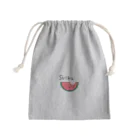 kikiのたべかけのスイカ Mini Drawstring Bag