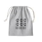 SWEET＆SPICY 【 すいすぱ 】ダーツのDARTS！DARTS！DARTS！ドット黒 Mini Drawstring Bag