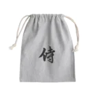 Samurai design labの黒墨侍 Mini Drawstring Bag