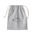 ぽっちゃりハムのおなかすいたハム Mini Drawstring Bag