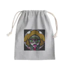 星空青井の狼さん？いいえ、牛さんです。 Mini Drawstring Bag