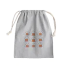 胡実クルミのOrange rice ball boy  Mini Drawstring Bag