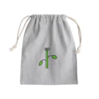 １年間ショップの若葉君 Mini Drawstring Bag