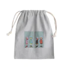 木ノ下商店のひじりくんと愛ちゃん。 Mini Drawstring Bag