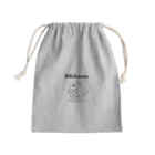 NagaChika（えぬどっと屋）のアマビエのビエちゃま　モノクロ Mini Drawstring Bag