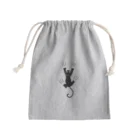 XennyStoreのBlack Cat Mini Drawstring Bag