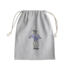 絵心ない人の絵心ない人の少年M Mini Drawstring Bag
