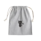 ふりかけのKUROにゃんこ Mini Drawstring Bag