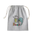 POGSのビールペンギン Mini Drawstring Bag