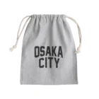 JIMOTOE Wear Local Japanの大阪 OSAKA CITY アイテム Mini Drawstring Bag